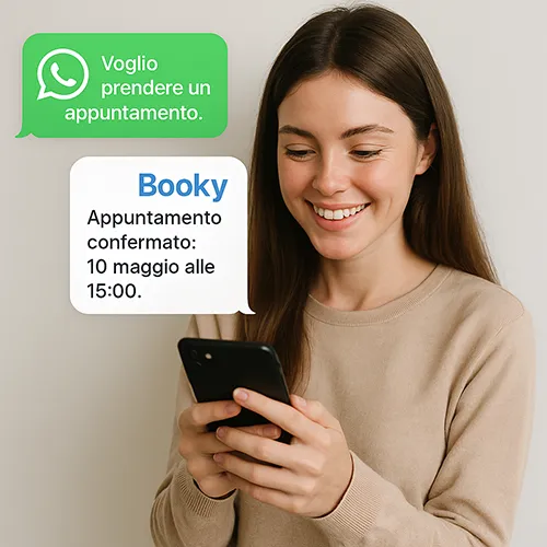 Il cliente puรฒ prenotare da solo ๐ค